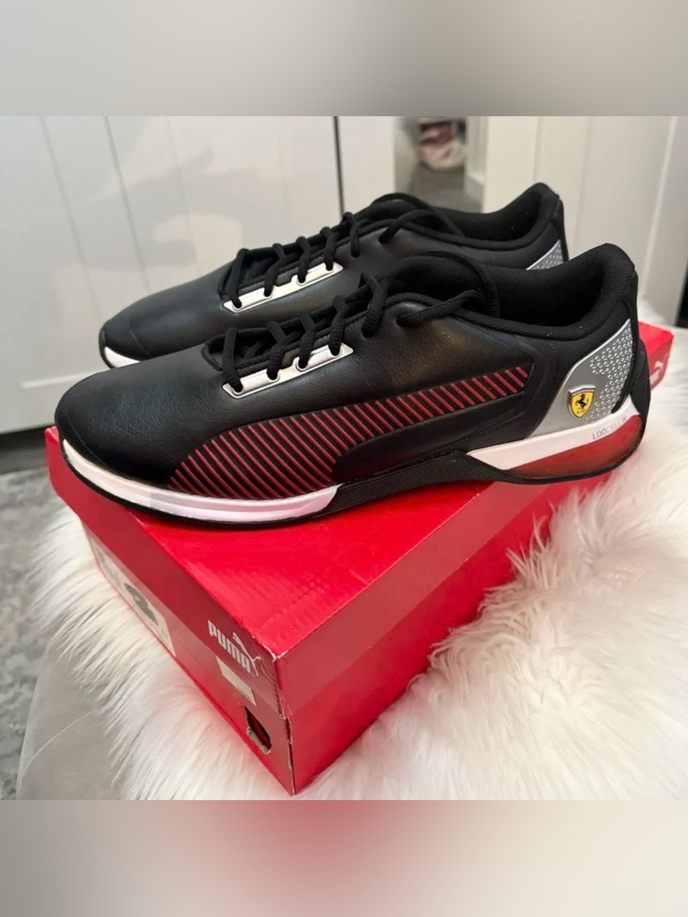 Men’s PUMA Scuderia Ferrari X Cart Cat-X Tech Sneakers Sz 12 (Sz 11) NEW! FIRM!!